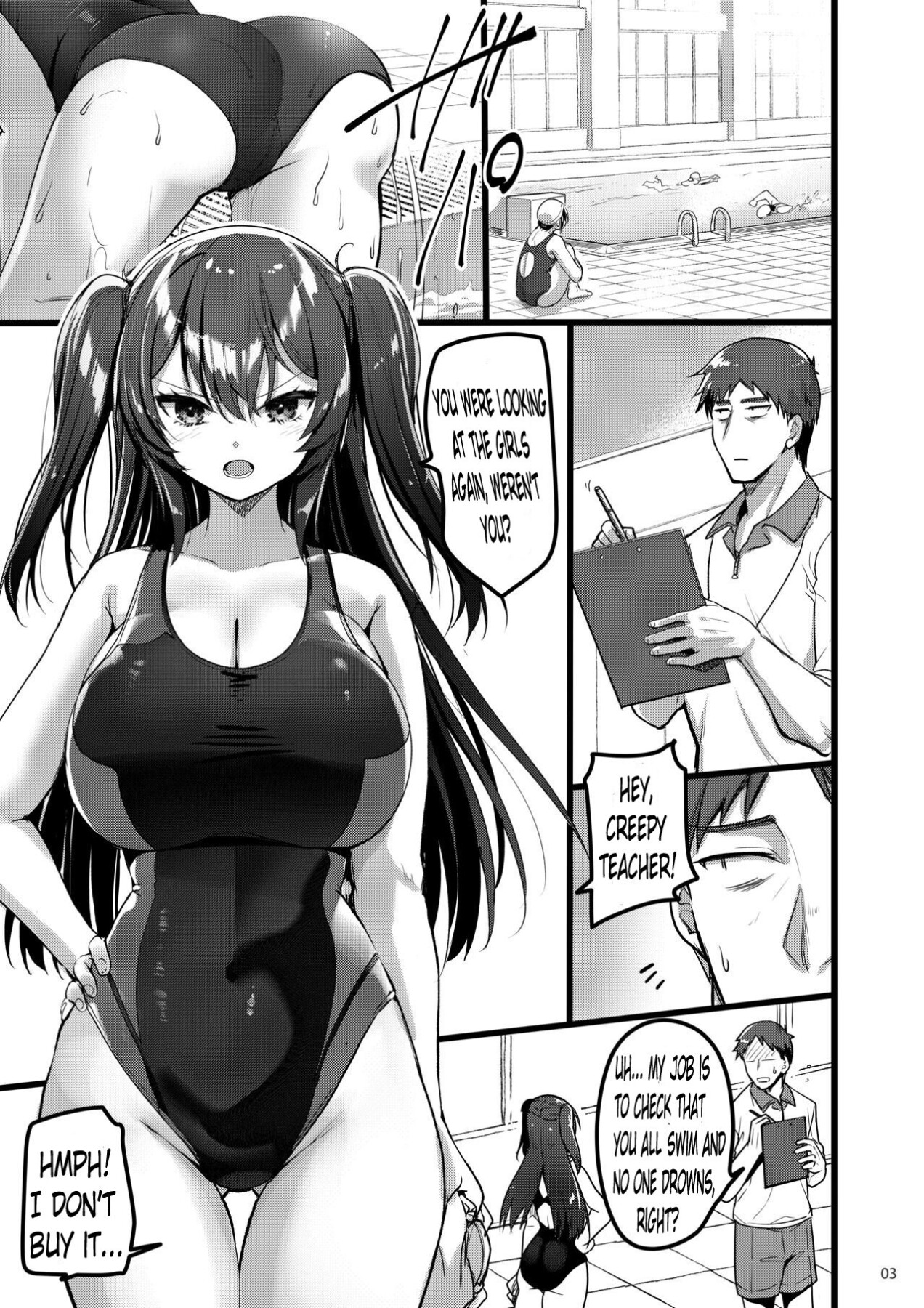 Hentai Manga Comic-A story of how I hypnotized a student who was only mean to me.-Read-2